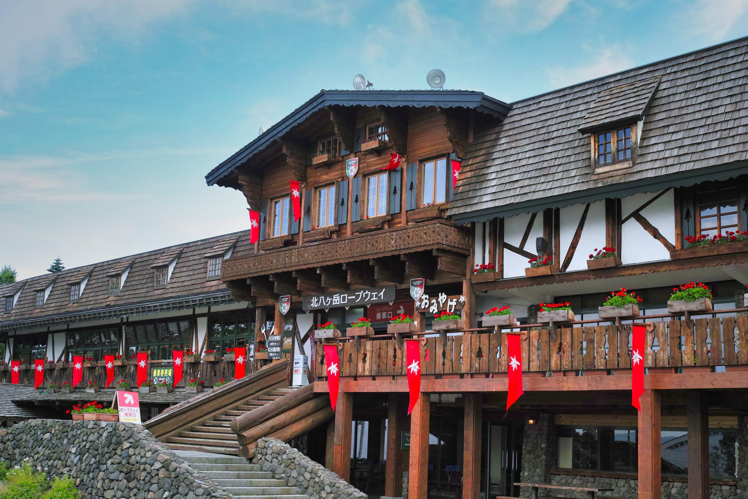 八ヶ岳ロープウエイ乗り場