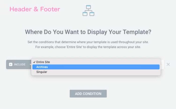 elementor pro archive temprlate