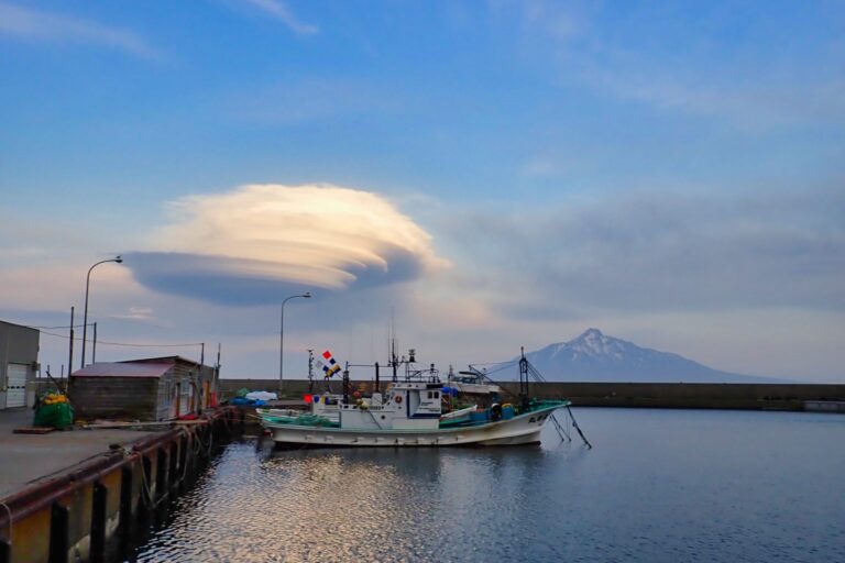 礼文島　ラピュタの雲