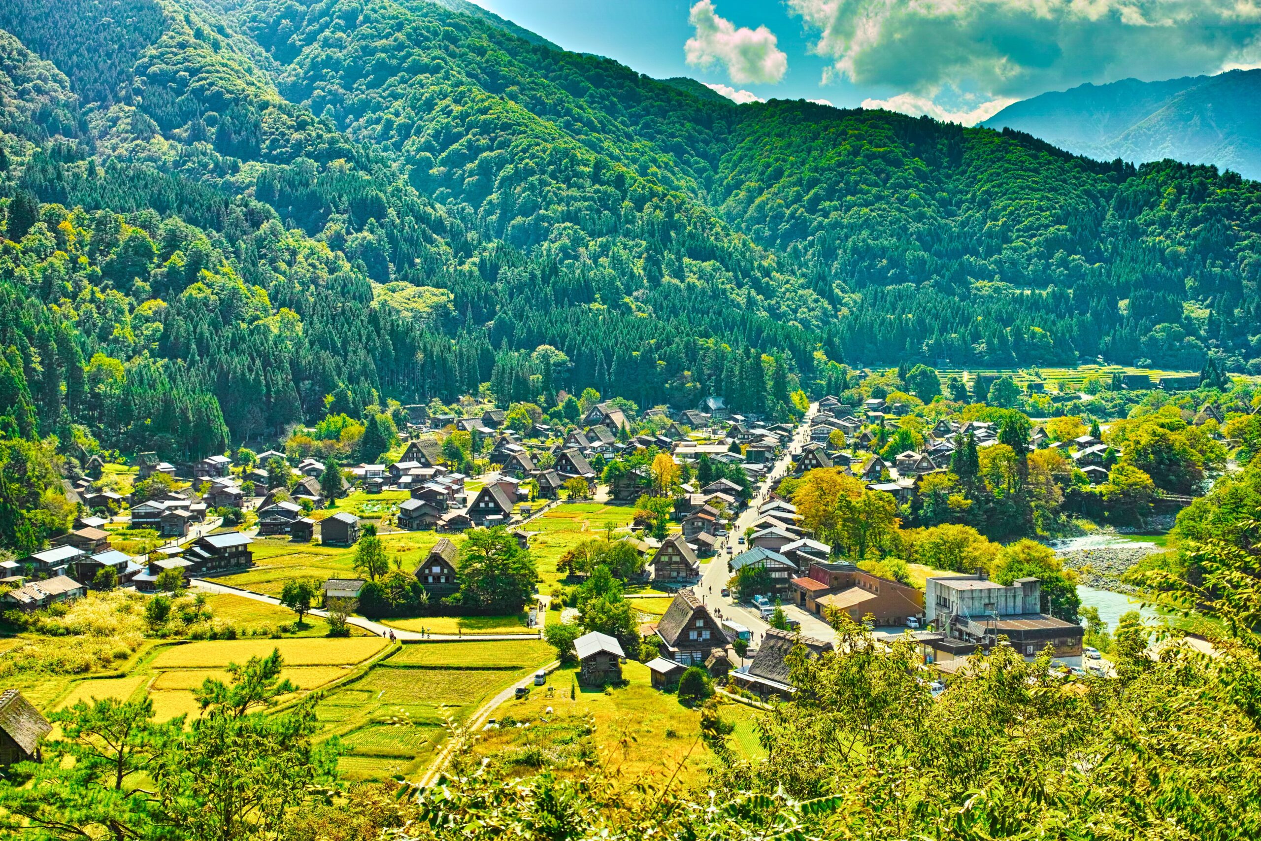 荻町 合掌造り集落